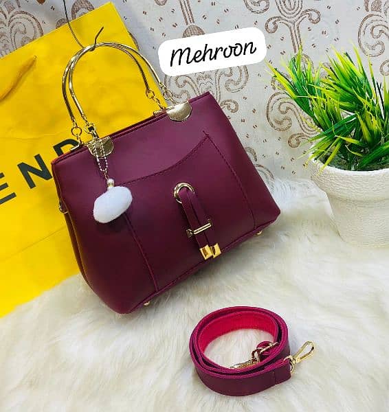 Ladies Bags/Shoulder Bag/ladies BAG|Girls Purse 1Pcs Pu Leather New 15