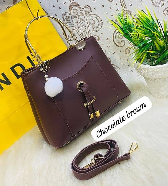 Ladies Bags/Shoulder Bag/ladies BAG|Girls Purse 1Pcs Pu Leather New 19