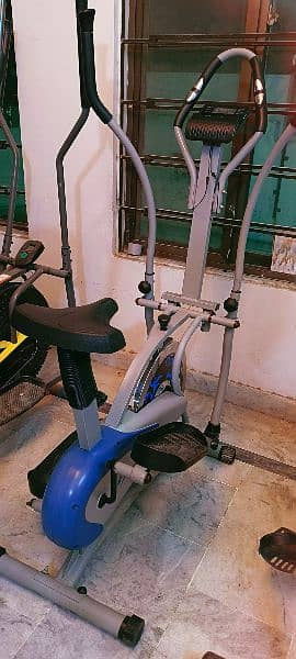 exercise cycle elliptical cross trainer recumbent machine bike 9