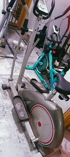 exercise cycle elliptical cross trainer recumbent machine bike 11