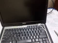 Dell laptop model d630 used for parts and charger