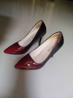 Pumps Heels Red&Black