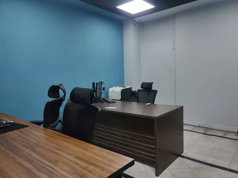 Office Seats | Office Production Hall | For Rent at Liberty Gulberg 3 8