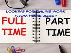 Males & Females staff required for Part-time Work