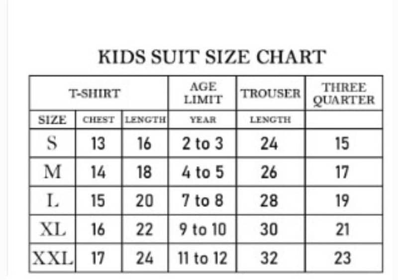 2 pcs polyester printed tracksuit for kids 4