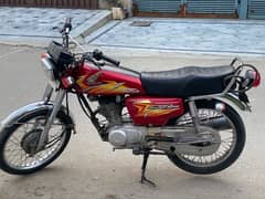 honda 125 very good condition for urgent sale