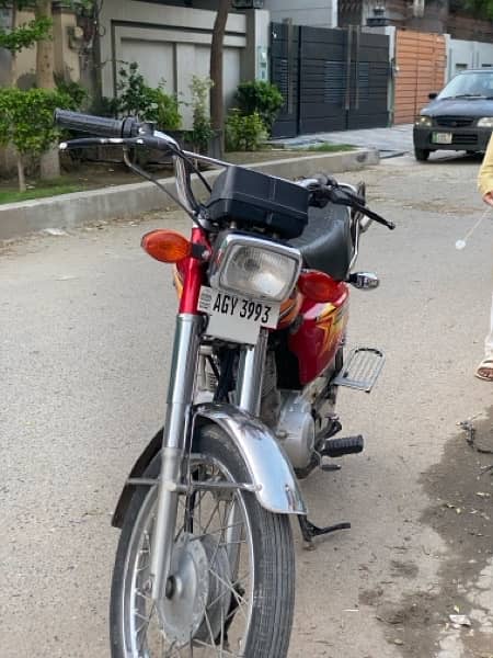 honda 125 very good condition for urgent sale 2