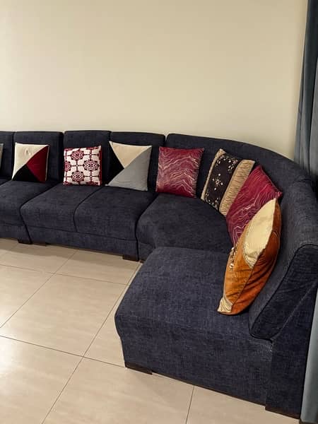 11 Seater L shape sofa excellent condition 1