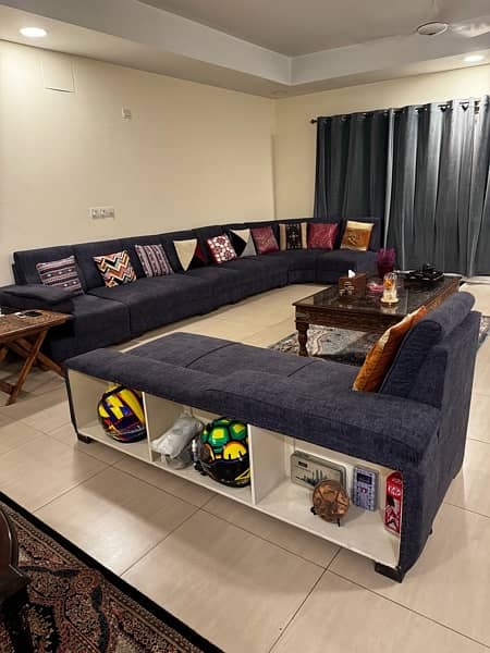 11 Seater L shape sofa excellent condition 2