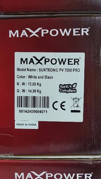 MAXPOWER Suntronic PV 7000 PRO 2