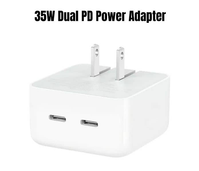 35W Dual USB-C Fast Charger Power Adapter PD  For Apple iPhone 1