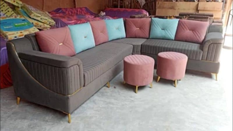 L shape sofa set/sofa cumbed/turkish made sofa 12