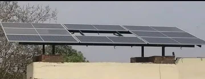 Elevated Solar Structure customized Guarder Work 14 rup watt 8