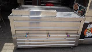 All Steel Counter for restaurant in best condition, Call For Price