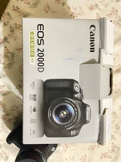 Canon EOS 2000D with 18-55mm Lens