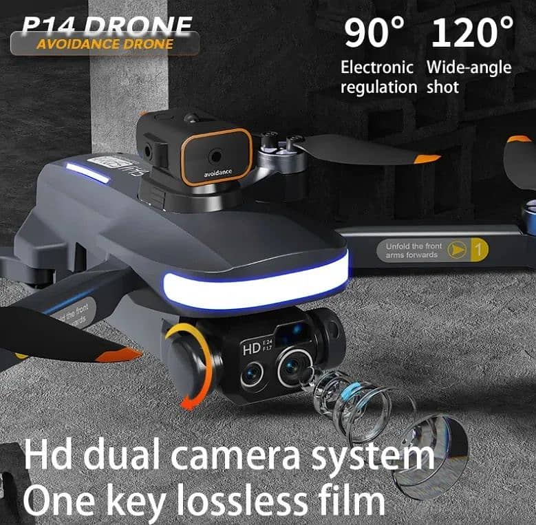 P14 Pro Drone Camera | Brushless Motors 2