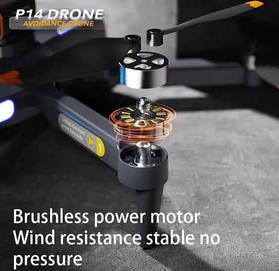 P14 Pro Drone Camera | Brushless Motors 3