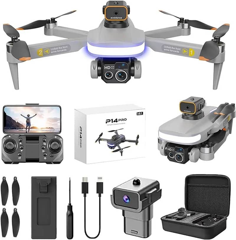 P14 Pro Drone Camera | Brushless Motors 6