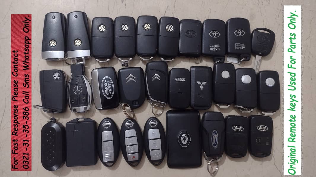 toyota original remote keys 0