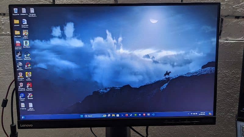 Lenovo Thinkvision Monitor FHD thin bezels 24 inches 0