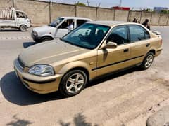 Honda Civic 1997 AC Engine best Leather seats,, Car is on my name