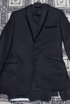 Pant coat shirt in black