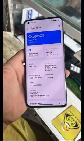 one plus 11 16 256 10/10 condition pta original phone a granti ka sath 4