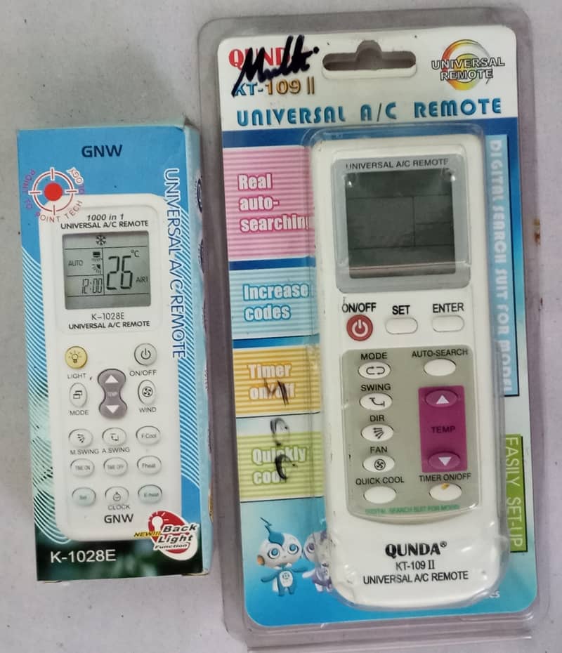 Different company ac remote 2