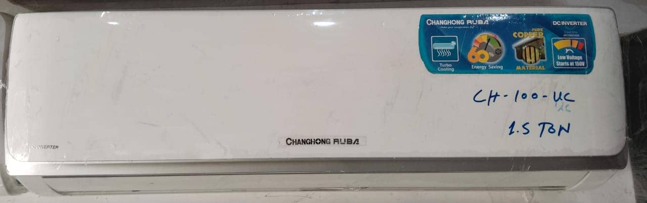 ChanghongRuba 1.5 ton dc inverter Ch100uc (0306=4462/443) uffff Seet 1