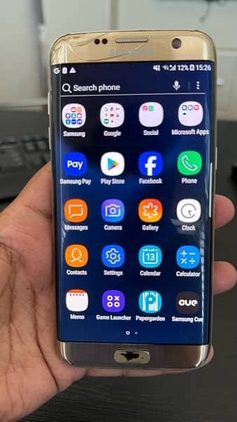 SAMSUNG GALAXY S7 EDGE GOLD 1