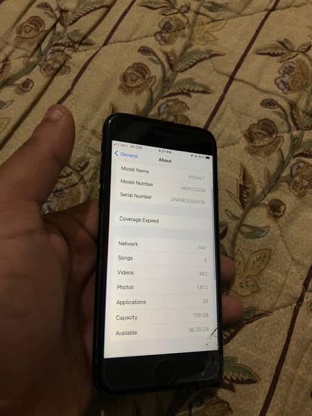 iPhone 7  128 gb  9/10 condition  PTA approved 3