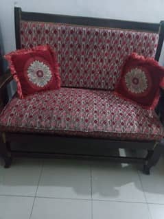 Sofa set with table