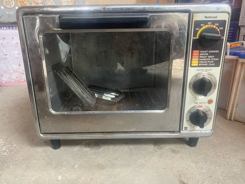 for sale national oven good condition japani oven 2