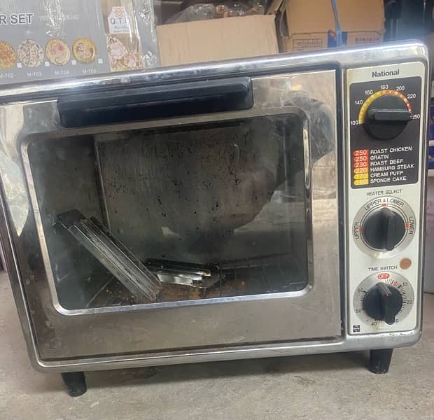 for sale national oven good condition japani oven 3