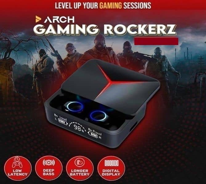 Arch Gaming Rokerz wireless Gaming Earbuds 1