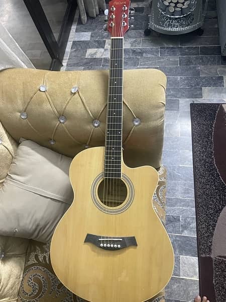 mohagni wood semi acoustics guitar combo 0