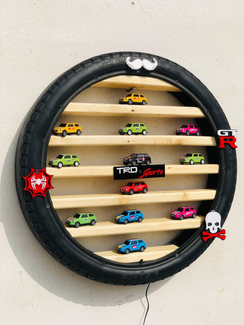 Hot Wheels Display Rack. Show Case For Cars For Kids Room. 0