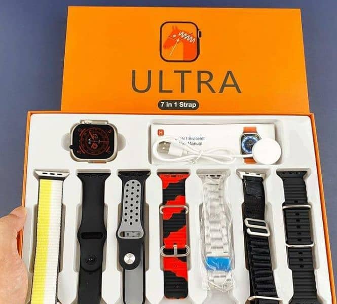 ULTRA - 7 in 1 Multi-features Smart watch 0