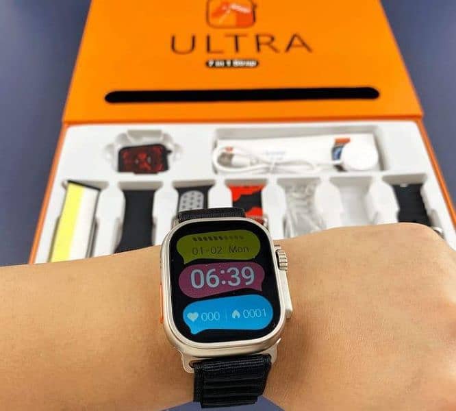 ULTRA - 7 in 1 Multi-features Smart watch 2