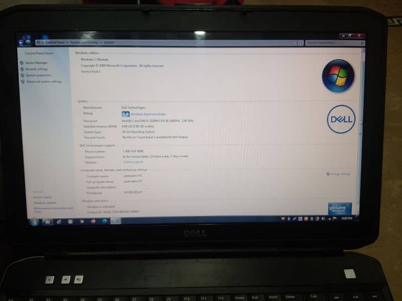 Dell laptop for seal 2