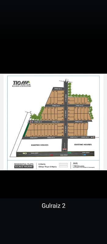 5 Marla limited plots for sale gulraiz 2 1