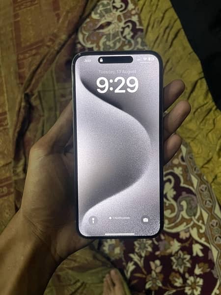 iPhone 15 pro max pta approved 256gb 0