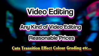 Professional Video Editing in Reasonable Price