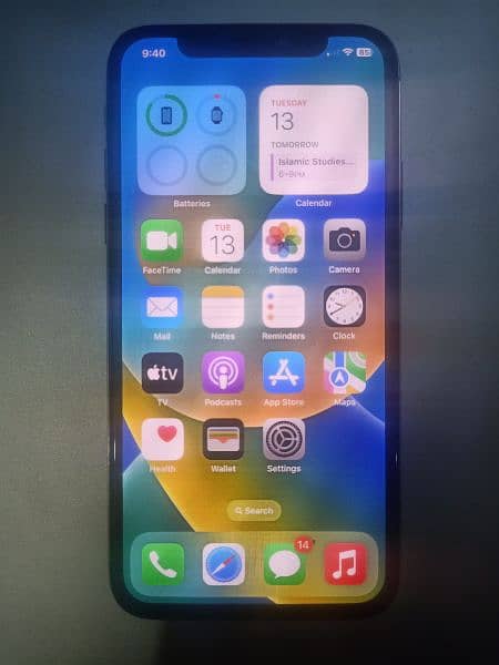 iphone X 64gb PTA APPROVED 0