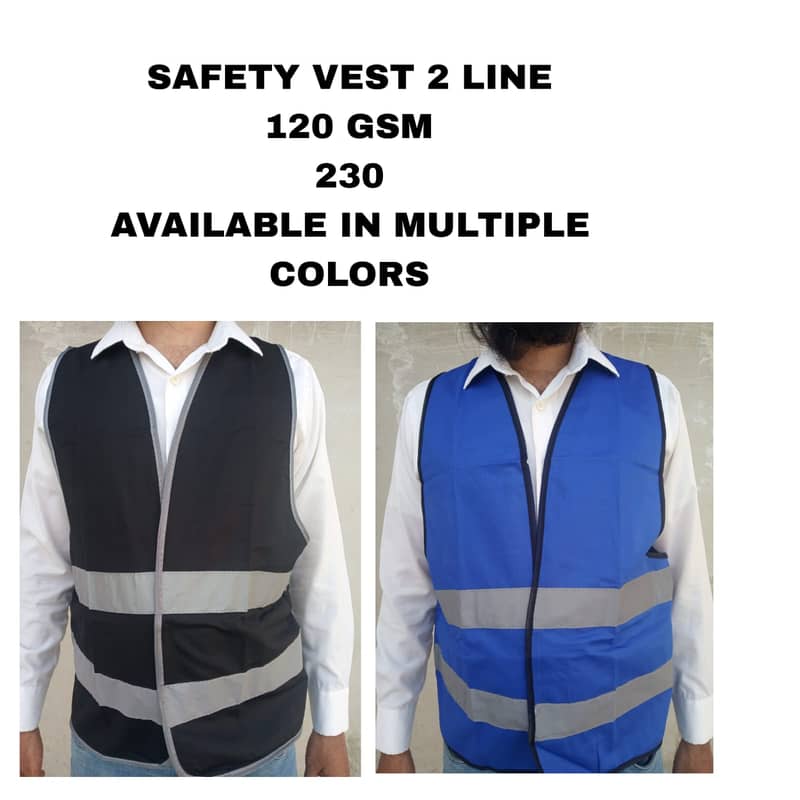 Safety Vest Jacket High Viz Hi Vis reflective Vest PPE construction 1