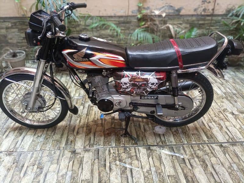 honda cg 125 total geniun 2