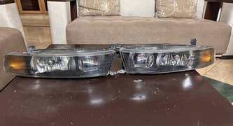 mitsubishi galant headlights