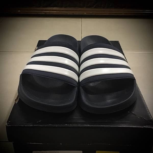 Adilite shower ( blue adidas slides ) 4