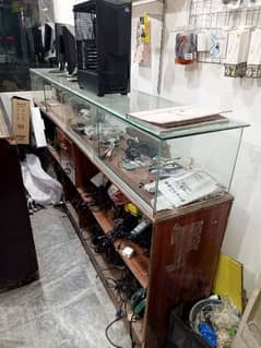 Shop Glass and Wood Counters