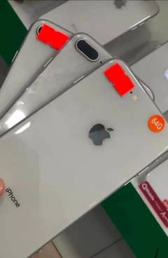 Iphone 8plus 64GB official PTA Approved All Colrs pack stock